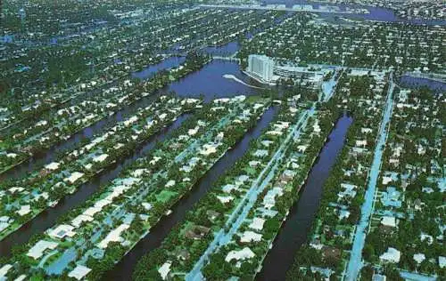 AK / Ansichtskarte 73996327 Fort_Lauderdale_Florida_USA Fliegeraufnahme