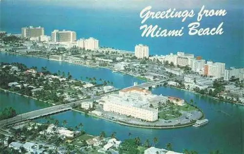 AK / Ansichtskarte 73996340 Miami_Beach Luxurious hotel St Francis Hospital in the center Fliegeraufnahme