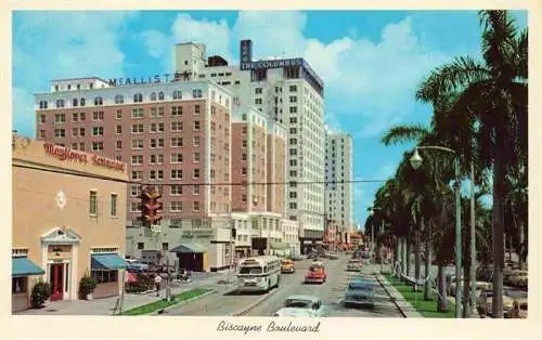 AK / Ansichtskarte 73996343 MIAMI_Florida_USA Biscayne Boulevard