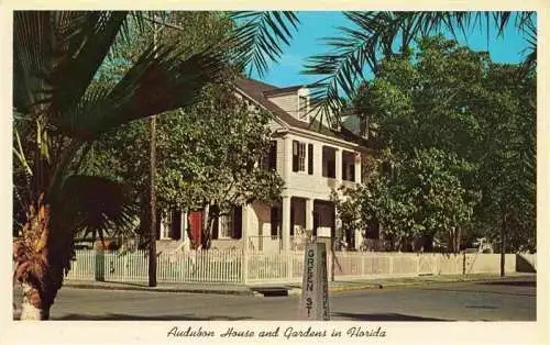 AK / Ansichtskarte  Key_West_Florida_USA Audubon House and Gardens