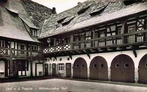 AK / Ansichtskarte  Lauf_Pegnitz Althistorischer Hof
