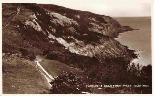 AK / Ansichtskarte  HASTINGS_East_Sussex_UK Fairlight Glen from West