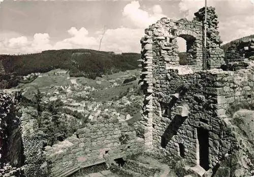 AK / Ansichtskarte 73996404 Schramberg Burgruine Falkenstein