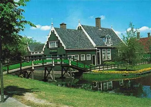 AK / Ansichtskarte 73996476 Zaanse_Schans Bruecke