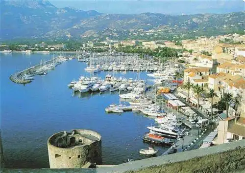 AK / Ansichtskarte  Calvi_2B_Haute-Corse Panorama Yachthafen