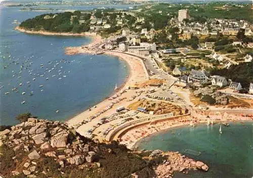 AK / Ansichtskarte  Trebeurden_22_Cotes-d_Armor La plage de Tresmeur et la port de Trozoul