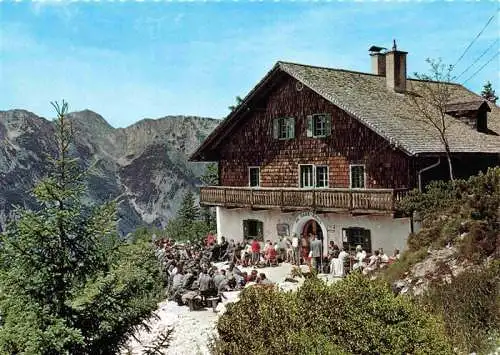 AK / Ansichtskarte  Werfen_Pinzgau-Pongau_AT Dr Friedrich Oedl Haus am Eingang zur Eisriesenwelt