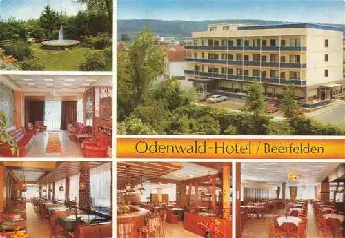 AK / Ansichtskarte  Beerfelden_Odenwald_Hessen Hotel Odenwald Restaurant Garten