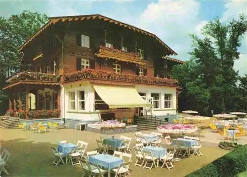 AK / Ansichtskarte  Koenigstein__Taunus Kurhaus Restaurant Terrasse