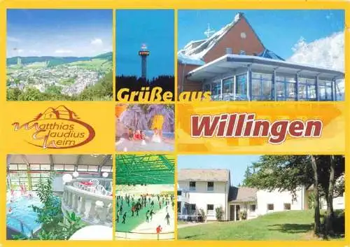 AK / Ansichtskarte 73996537 Willingen_Sauerland Panorama Matthias Claudius Heim Christliches Zentrum fuer Freizeiten