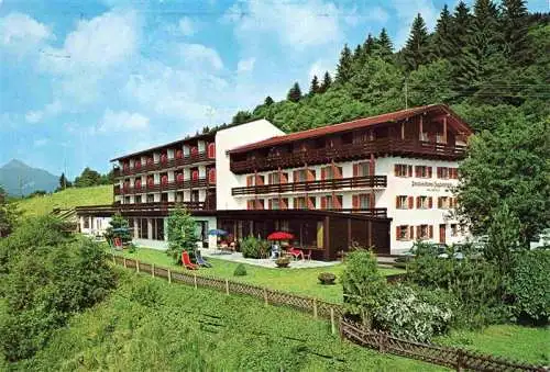 AK / Ansichtskarte 73996539 Halden_Pfronten_Allgaeu Hotel Zugspitzblick