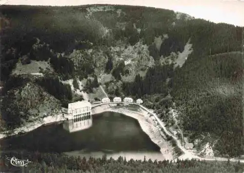 AK / Ansichtskarte  Orbey_Urbeis_68_Haut_Rhin Vue panoramique aerienne Le Lac Noir et l'Usine Hydro Electrique