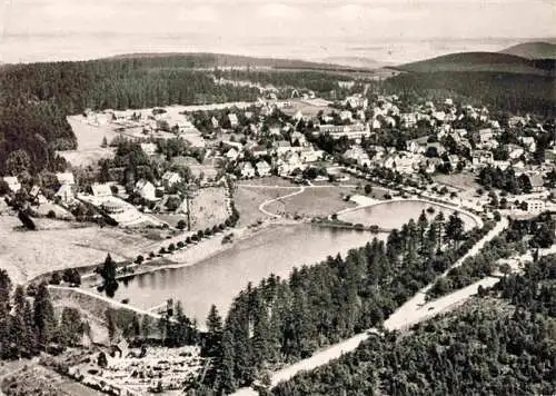 AK / Ansichtskarte  Hahnenklee-Bockswiese_Harz Fliegeraufnahme