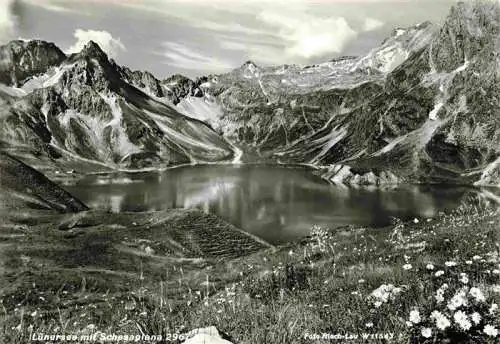 AK / Ansichtskarte 73996598 Luenersee_1969m_Vorarlberg_AT mit Schesaplana