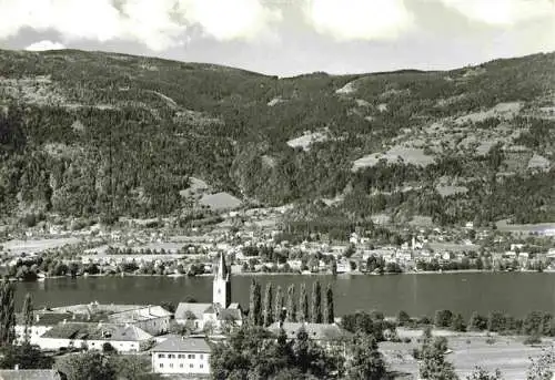 AK / Ansichtskarte  Ossiach_Ossiachersee_Kaernten_AT mit Bodensdorf und Gerlitzen