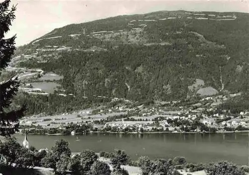 AK / Ansichtskarte  Bodensdorf_Ossiacher_See_AT mit der Gerlitzenstrasse zu den Berghuetten