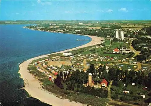 AK / Ansichtskarte  Pelzerhaken_Neustadt_Holstein Camping am Leuchtturm Fliegeraufnahme