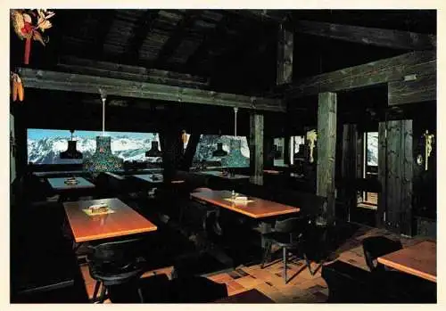 AK / Ansichtskarte  Gargellen_Montafon_Vorarlberg_AT Schafberg Huesle Gastraum