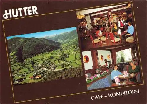 AK / Ansichtskarte  Bad_Kleinkirchheim_Kaernten_AT Fliegeraufnahme Cafe Konditorei Hutter