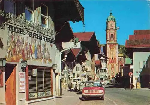 AK / Ansichtskarte  MITTENWALD_Bayern Ortspartie Stadttor