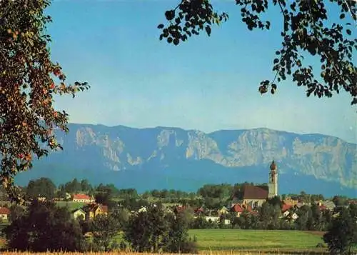 AK / Ansichtskarte  St_Georgen_Attergau_Traunviertel_AT Panorama mit Hoellengebirge