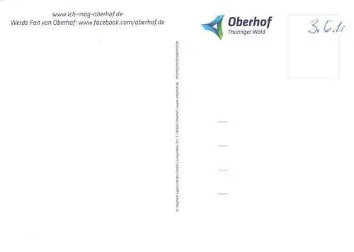 AK / Ansichtskarte  Oberhof__Thueringen Fliegeraufnahme