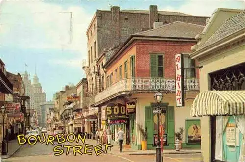 AK / Ansichtskarte 73996899 Orleans_California Bourbon Street