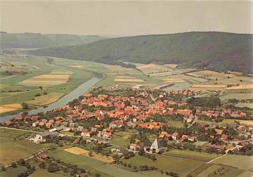 AK / Ansichtskarte  Oedelsheim_Oberweser Fliegeraufnahme