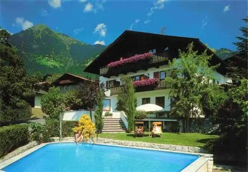 AK / Ansichtskarte  Dorf-Tirol_Suedtirol_IT Pension Juval Pool