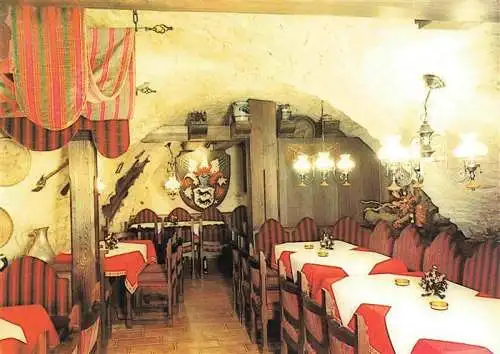 AK / Ansichtskarte  Weikersheim Hotel Restaurant Deutschherren Stuben Ritterkeller