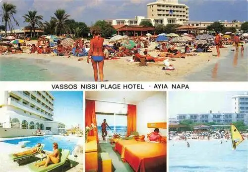 AK / Ansichtskarte  Ayia_Napa_Agia_Napa_Cyprus Vassos Nissi Plage Hotel Strand Pool Appartement