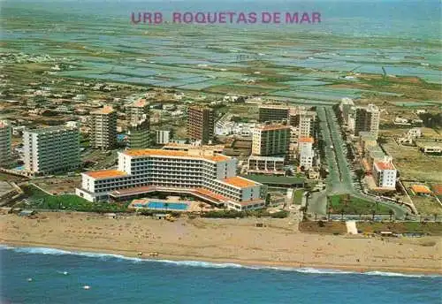 AK / Ansichtskarte  Roquetas_de_Mar_ES Urbanizacion Roquetas de Mar Fliegeraufnahme