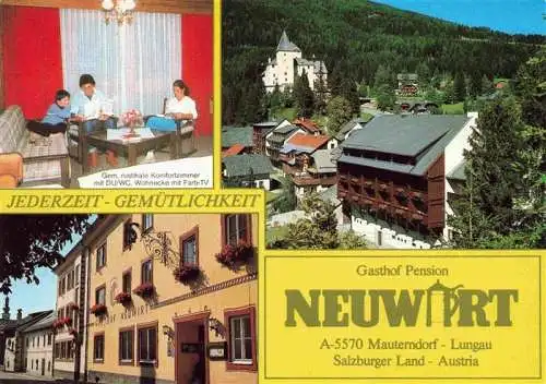 AK / Ansichtskarte  Mauterndorf_AT Gasthof Pension Neuwirt Zimmer Panorama