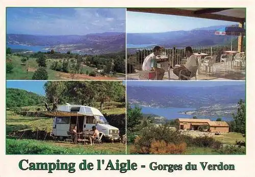 AK / Ansichtskarte  Aiguines_83_Var Camping de l'Aigle Gorges du Verdon Vue panoramique