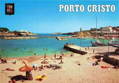 AK / Ansichtskarte Porto Cristo_Mallorca_ES Strandpartie 