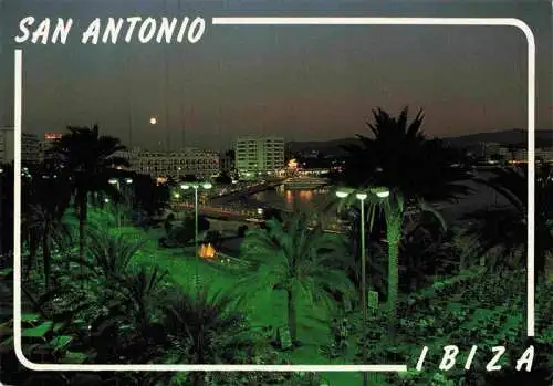 AK / Ansichtskarte San_Antonio_Abad_Ibiza_ES Panorama bei Nacht 