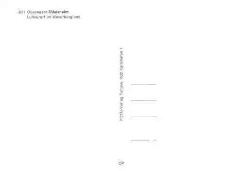 AK / Ansichtskarte  Oedelsheim_Oberweser Fliegeraufnahme