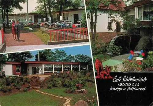 AK / Ansichtskarte  Iburg_Teutoburger_Wald Kneipp Heilbad Cafe Schlossmuehle