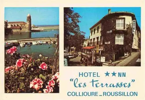 AK / Ansichtskarte  Collioure_66_Pyrenees-Orientales Hotel Les Terrasses Schloss