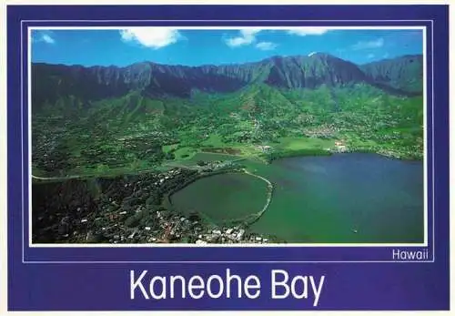 AK / Ansichtskarte  Kaneohe_Hawaii_USA Fliegeraufnahme