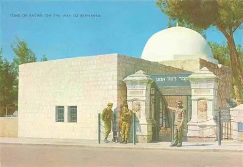 AK / Ansichtskarte  Bethlehem__Yerushalayim_Israel Tomb of Rachel on the War to Bethlehem