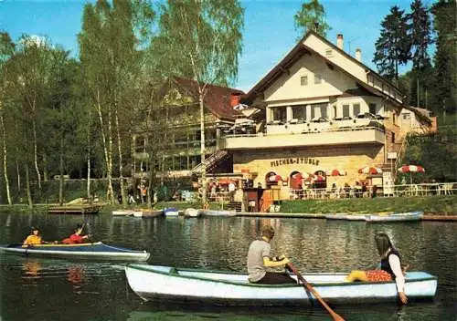 AK / Ansichtskarte  Ebnisee_Welzheim_BW Waldhotel am Ebnisee Fischer Stueble