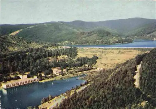 AK / Ansichtskarte  Osterode__Harz Soesetalsperre Kurt Schreiber Betriebe Fliegeraufnahme