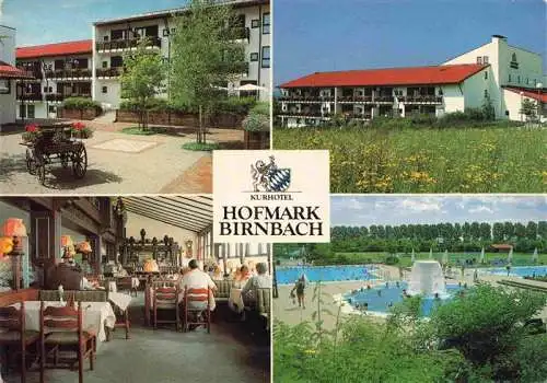 AK / Ansichtskarte  Birnbach_Rottal Kurhotel Hofmark Gastraum Schwimmbad