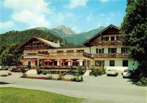 AK / Ansichtskarte  Bayrischzell_Bayrisch_Zell Hotel Cafe Restaurant Deutsches Haus