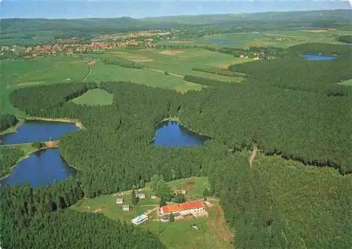 AK / Ansichtskarte  Clausthal-Zellerfeld_Goslar Familienerholungsheim Flambacher Muehle Fliegeraufnahme