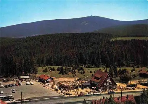 AK / Ansichtskarte  Torfhaus_Altenau_Harz Sporthotel Brockenblick Fliegeraufnahme