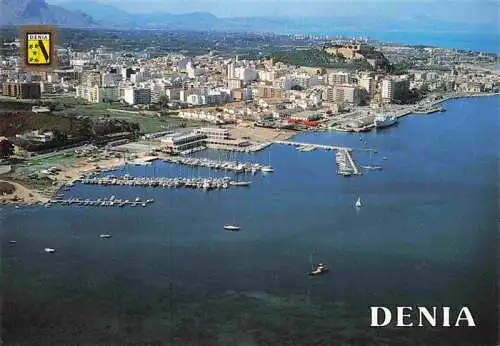 AK / Ansichtskarte  Denia_Costa_Blanca_ES Fliegeraufnahme