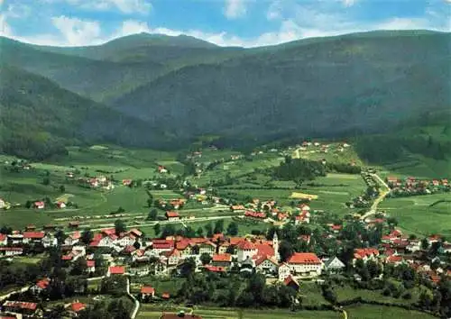 AK / Ansichtskarte  Bodenmais Panorama Hoehenluftkurort mit Grosser Arber Bayerischer Wald