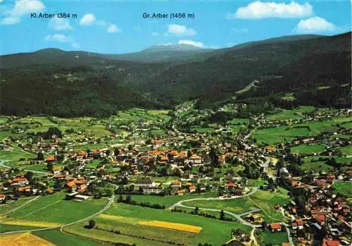 AK / Ansichtskarte  Bodenmais Panorama Hoehenluftkurort Grosser Arber Kleiner Arber Bayerischer Wald